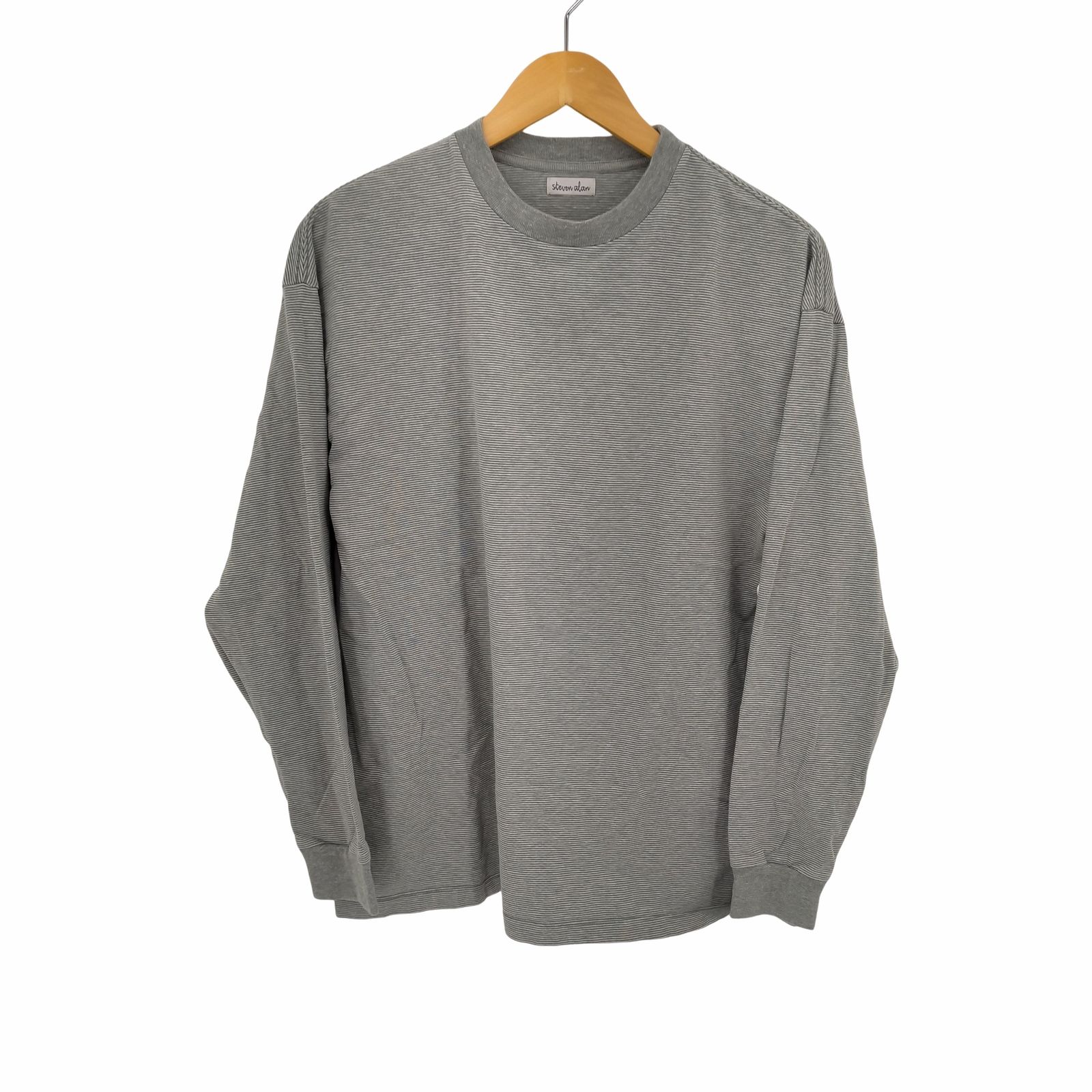 Steven Alan MICRO TOP BORDER LONG SLEEVE 【公式通販】