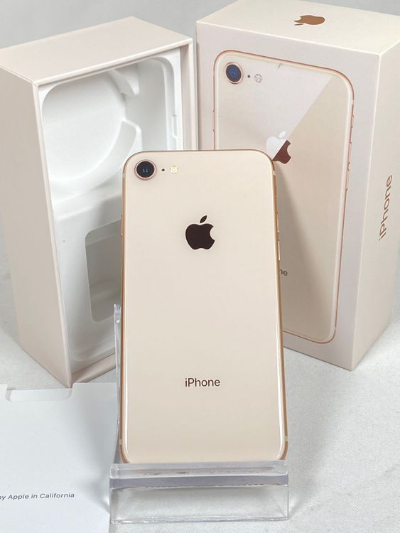 SIMフリー iPhone8 64GB ゴールド バッテリー87% 送料無料