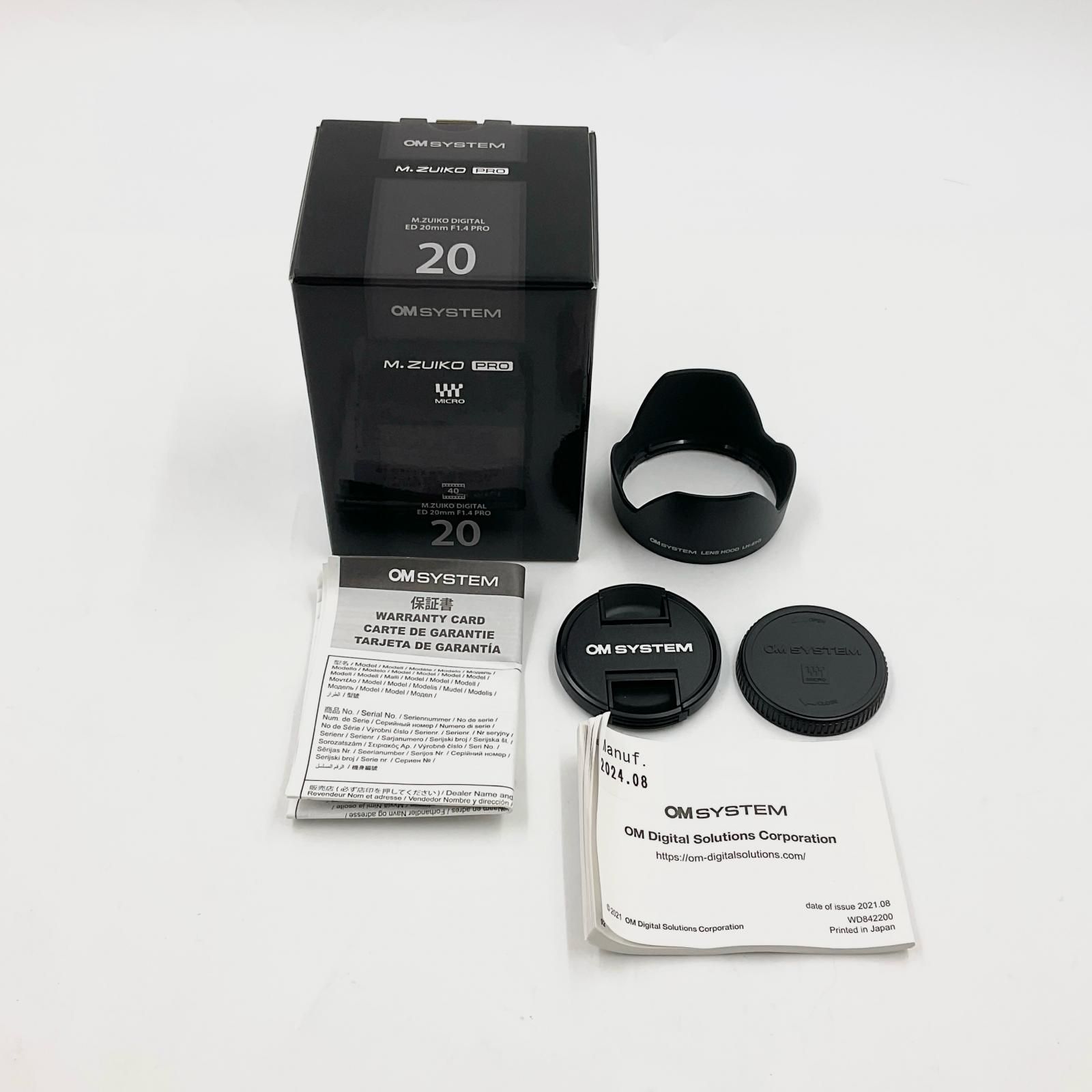 ★完動品＊美品＊初期保証★OM-1&zuiko f1.4#名玉！★作例多数 OM SYSTEM M.ZUIKO DIGITAL ED 20mm F1.4 PRO 超美品 動作確認済
