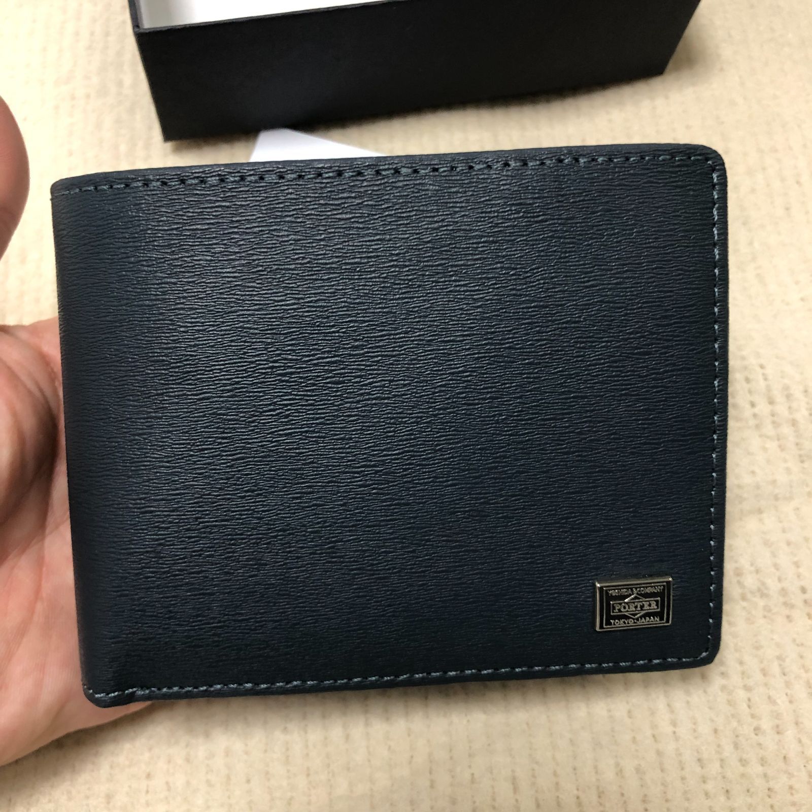 極美品 ポーター カレント 長財布 ロングウォレット ネイビー 極美品 ポーター カレント 長財布 ロングウォレット ネイビー