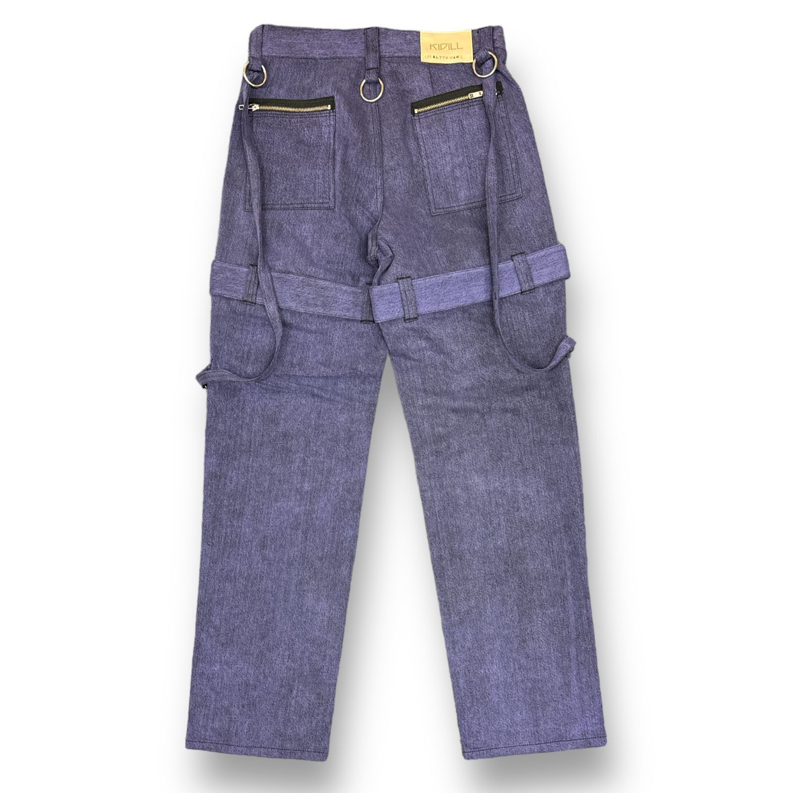 定価99000円 新品 KIDILL 23AW Chemical Denim Pants ケミカルデニムパンツ ジーンズ キディル KL772  パープルケミカル - メルカリ