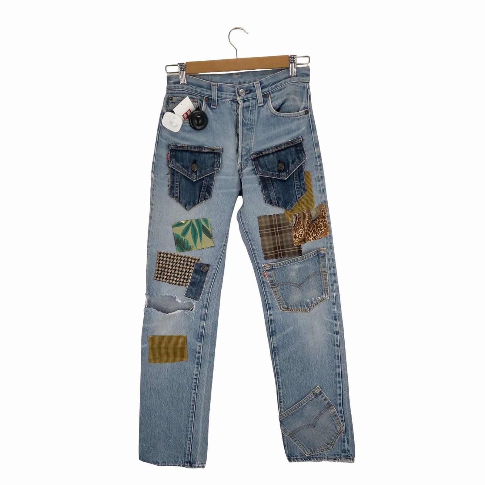 リーバイス Levis パッチワークリメイクデニムパンツ メンズ 表記無