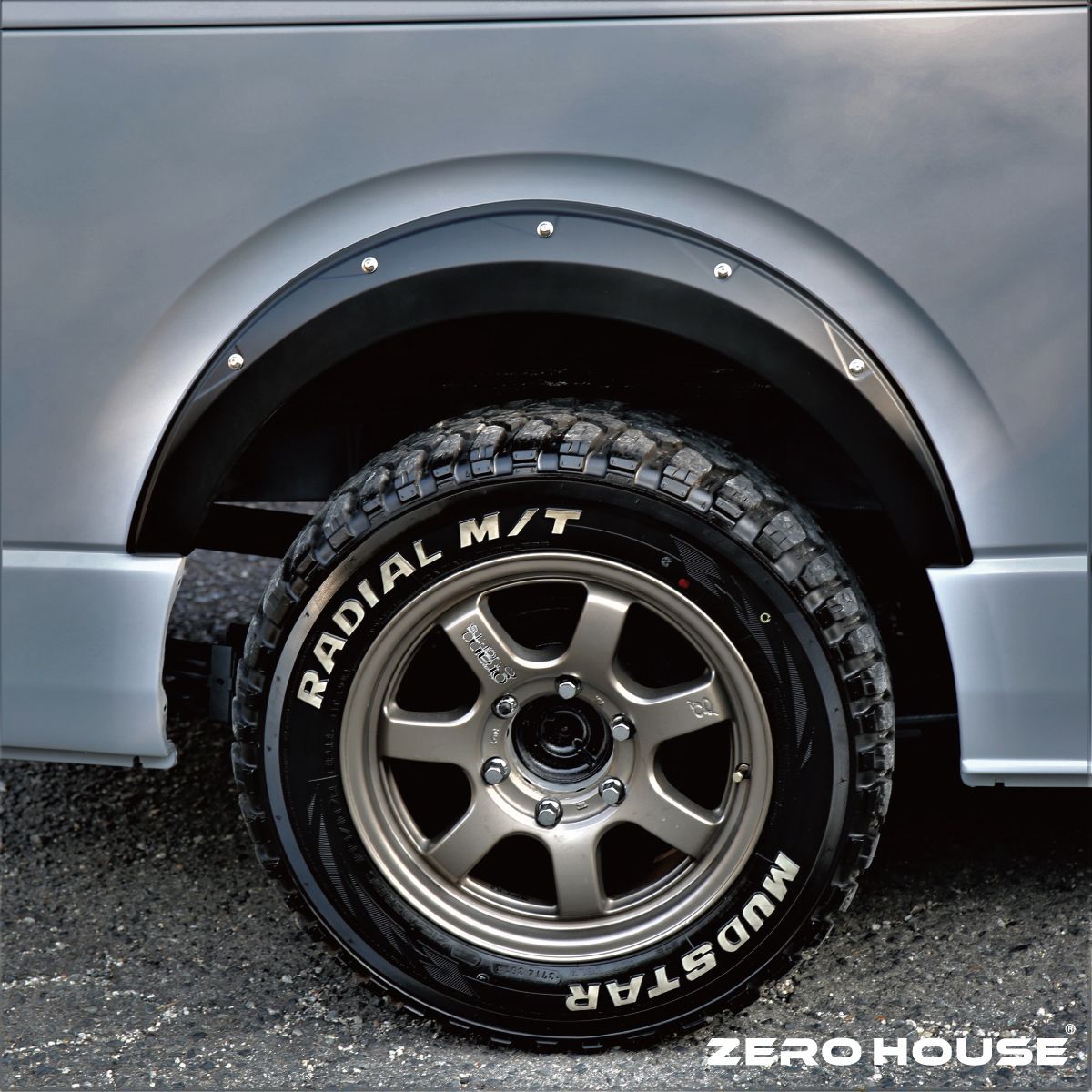 ハイエース オーバーフェンダー ハイエース200系 レジアスエース ピアスボルト ハイエース オーバーフェンダー ハイエース200系 レジアスエース