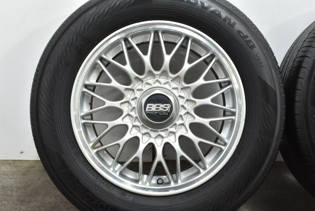 BBS RG173 16インチ 7J+45 トヨタ純正 205/65r16 BBS RG173 トヨタ純正