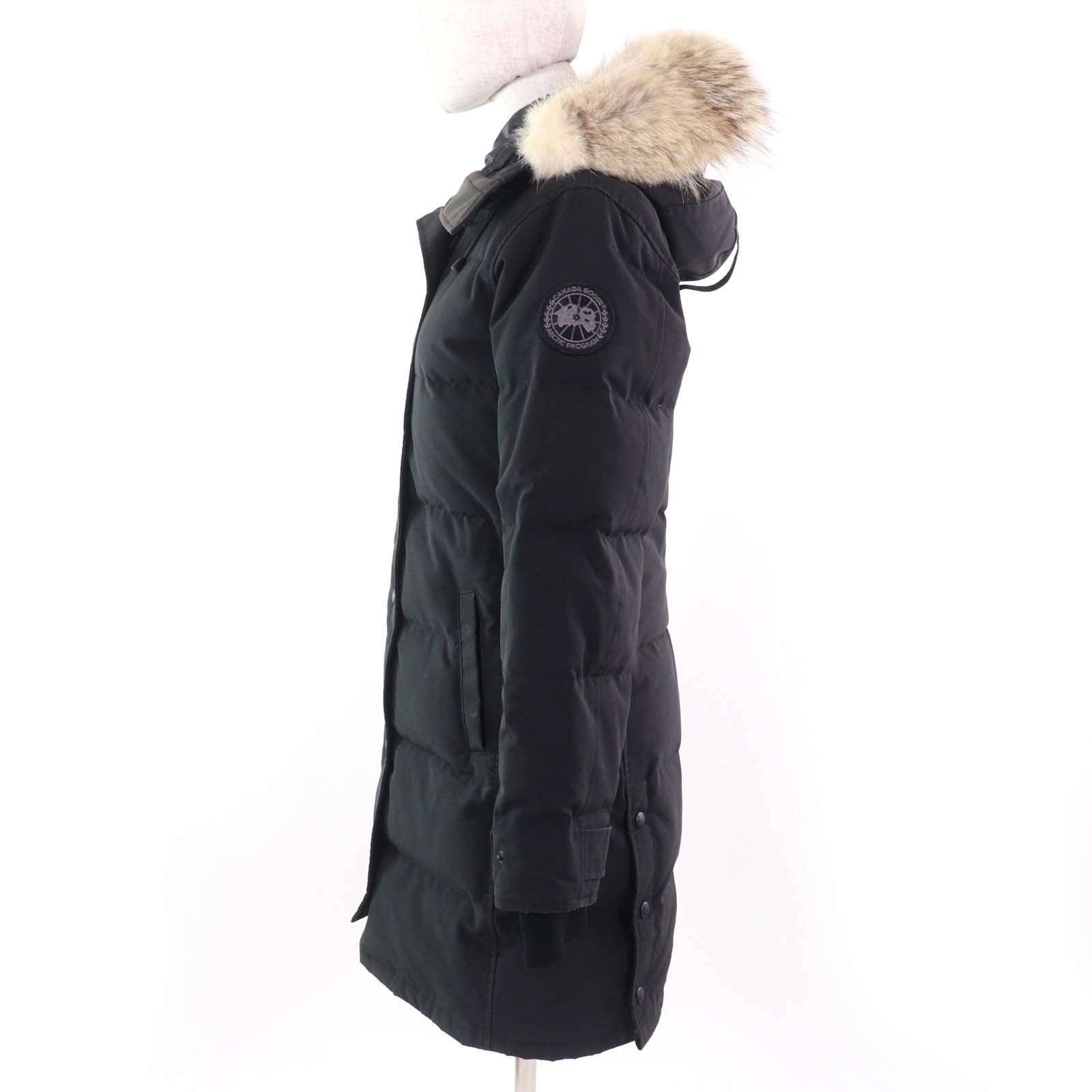 カナダグース【USED】黒ワッペン ケントンパーカ（ファー付き） CANADA GOOSE] KENTON PARKA BLACK LABEL 3816LB – MaW SAPPORO