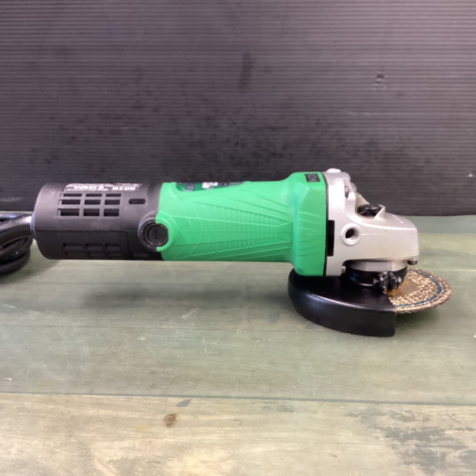 HiKOKI100mm ディスクグラインダ G 14DBBVL 14.4V（HiKOKI100mm 