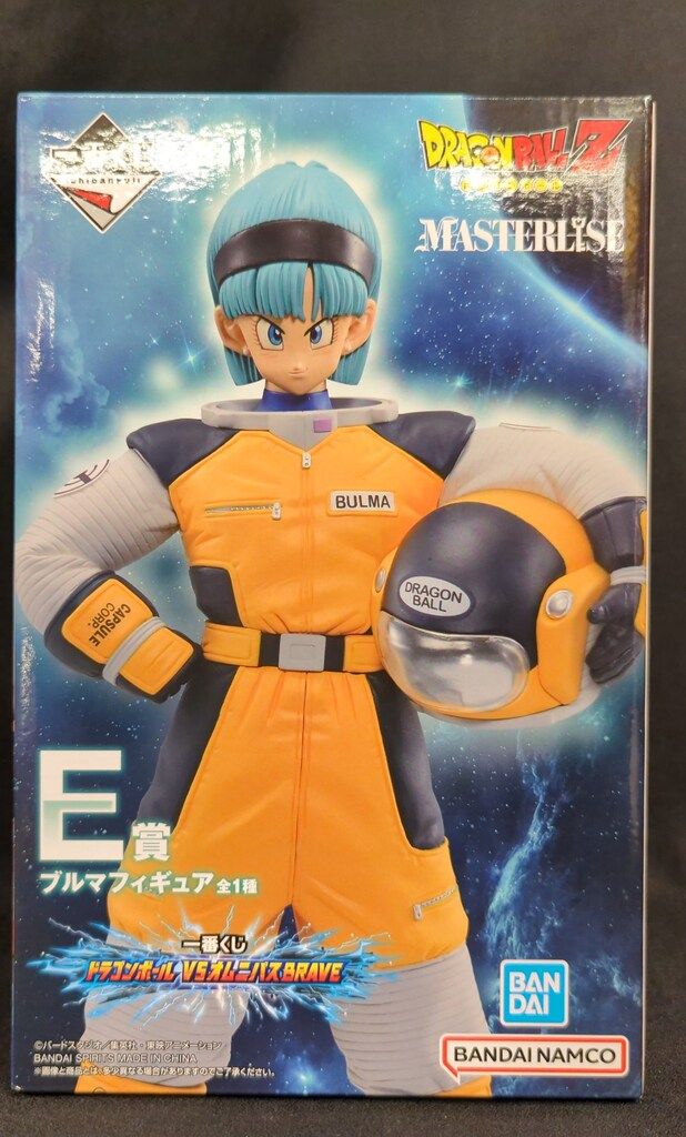 BANDAI SPIRITS 一番くじ ドラゴンボール VSオムニバスBRAVE E賞 ブルマ フィギュア MASTERLISE