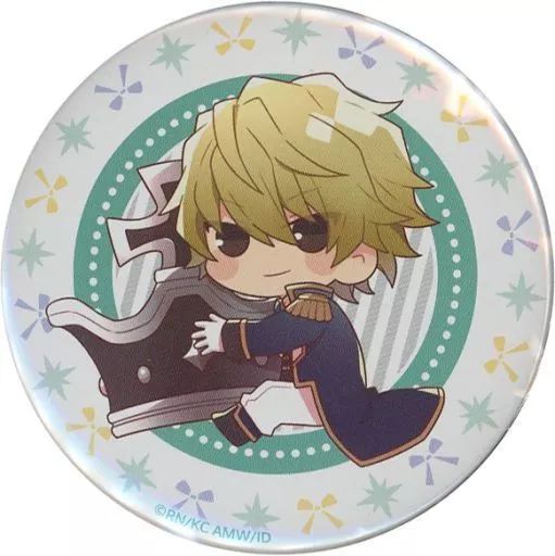 中古】バッジ・ピンズ 平和島静雄(ミニキャラ/王冠) 75mm缶バッジ