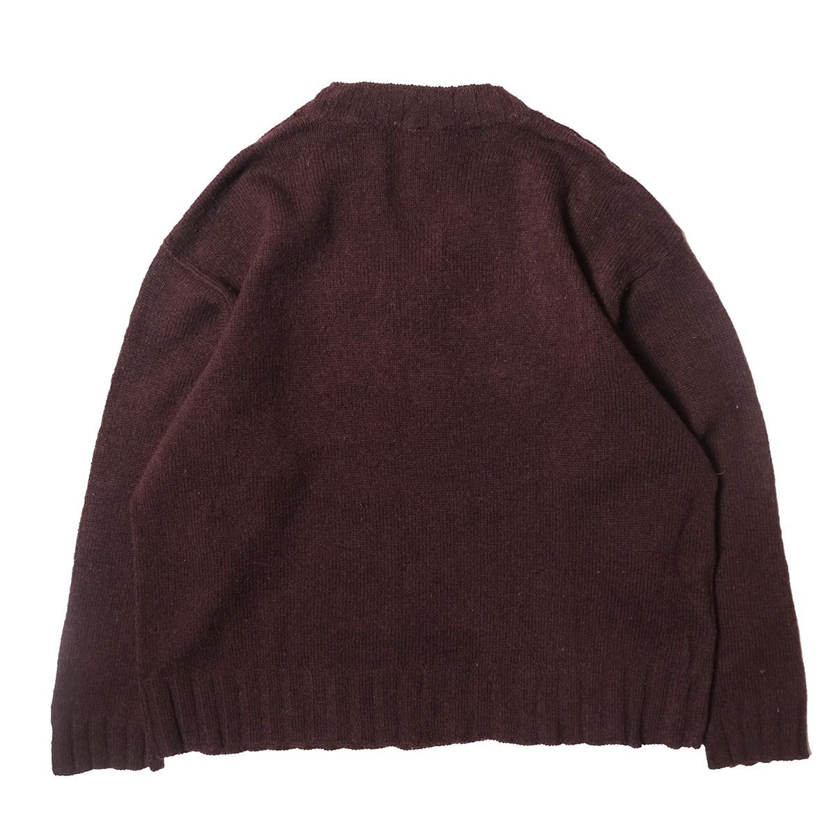 90's Jクルー J.CREW Vネック ウール ニット セーター (L) エンジ系 無地 90年代 旧タグ オールド 巨人タグ アメリカ古着  USED ビンテージ ヴィンテージ - メルカリ