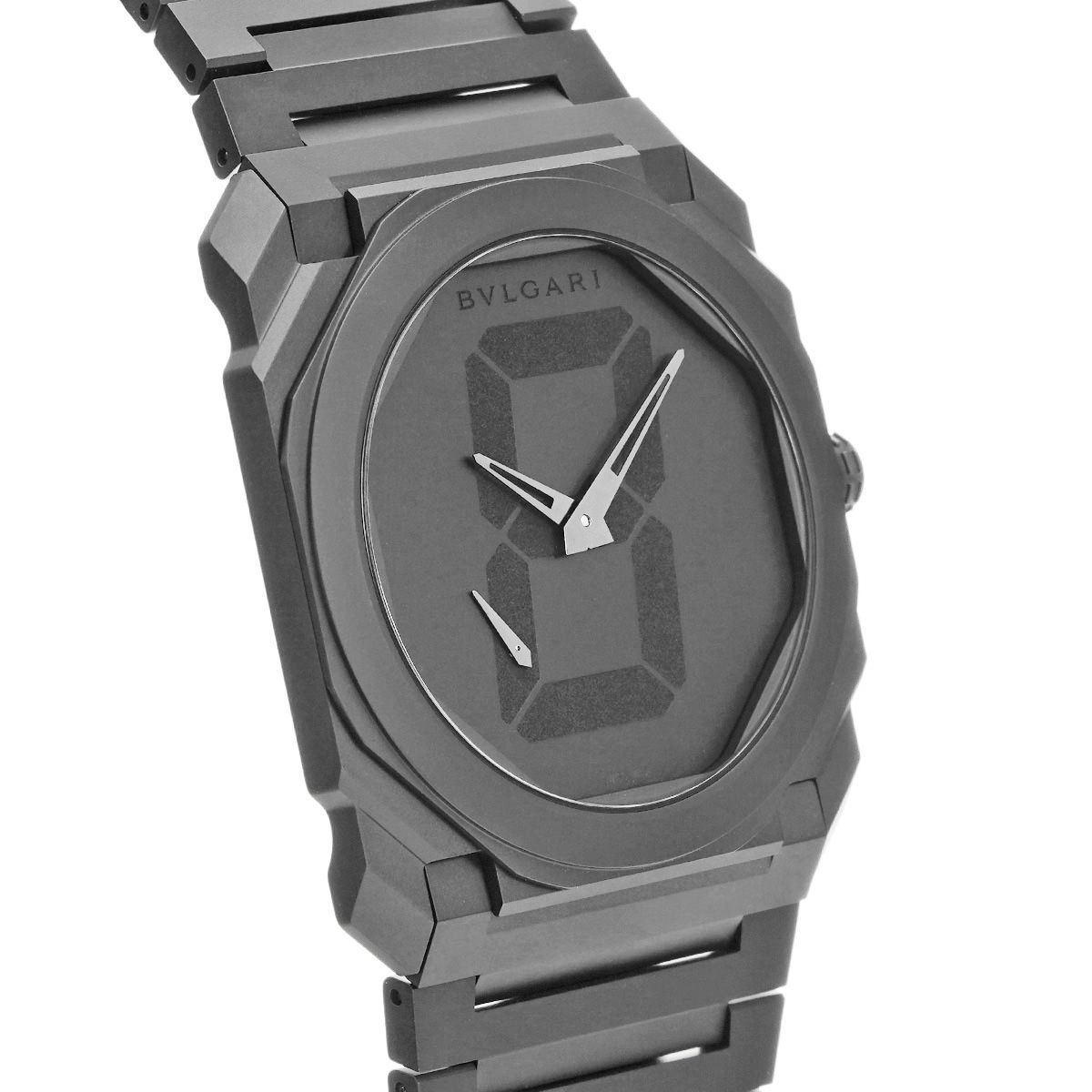 ブルガリ SAP103563 ブラック メンズ 腕時計 自動巻き 中古 銀蔵  