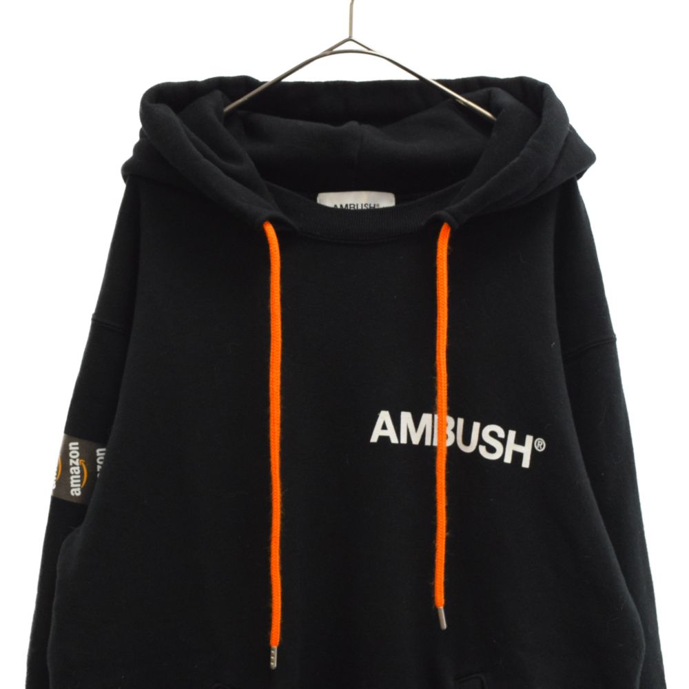 AMBUSH (アンブッシュ) Amazonテープロゴデザインプルオーバーパーカー