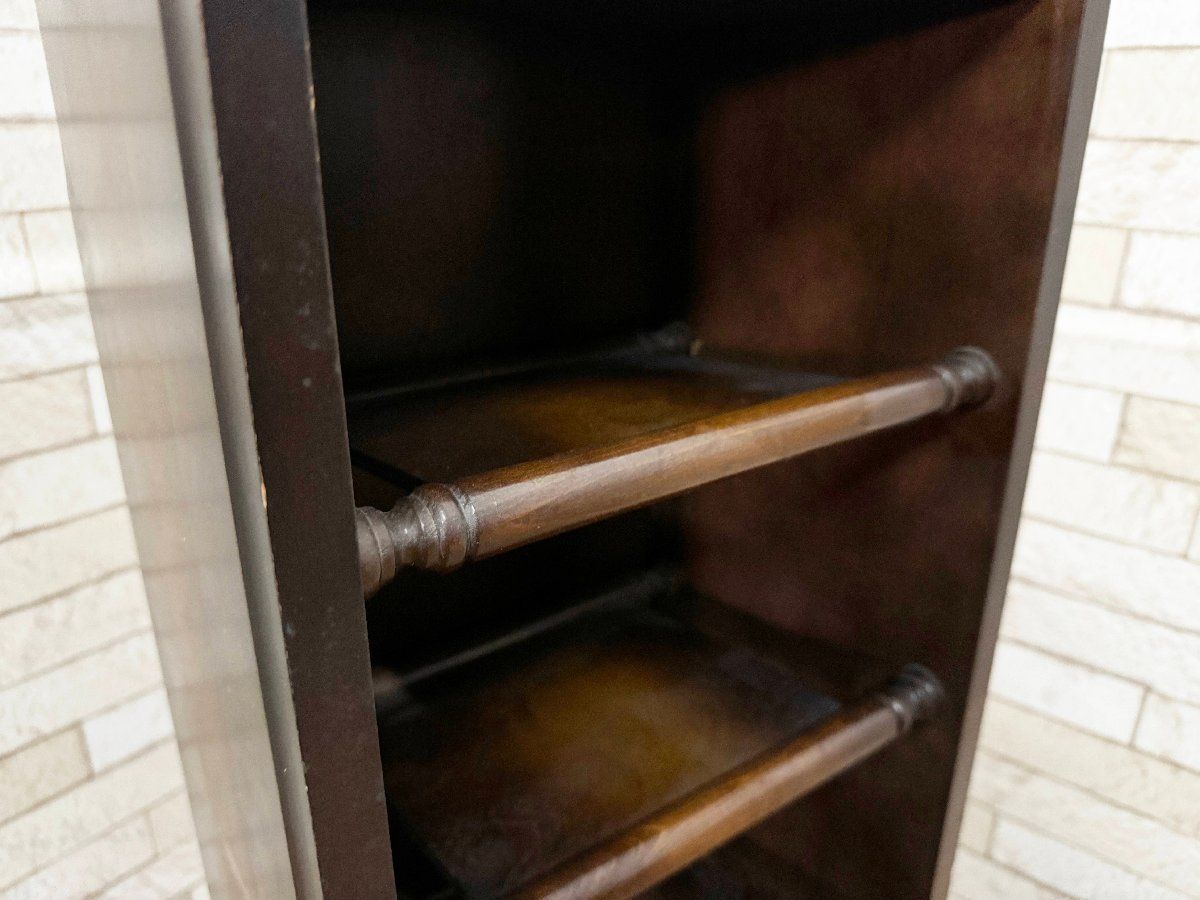 飛騨の家具 キツツキマーク 木製 スリッパラック 5段 シューズラック