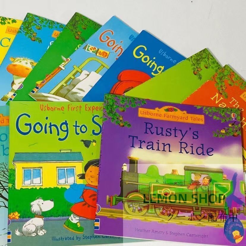 最大80％オフ 20 Collection Tales Farmyard Usborne Books ペーパー Set 絵本・児童書