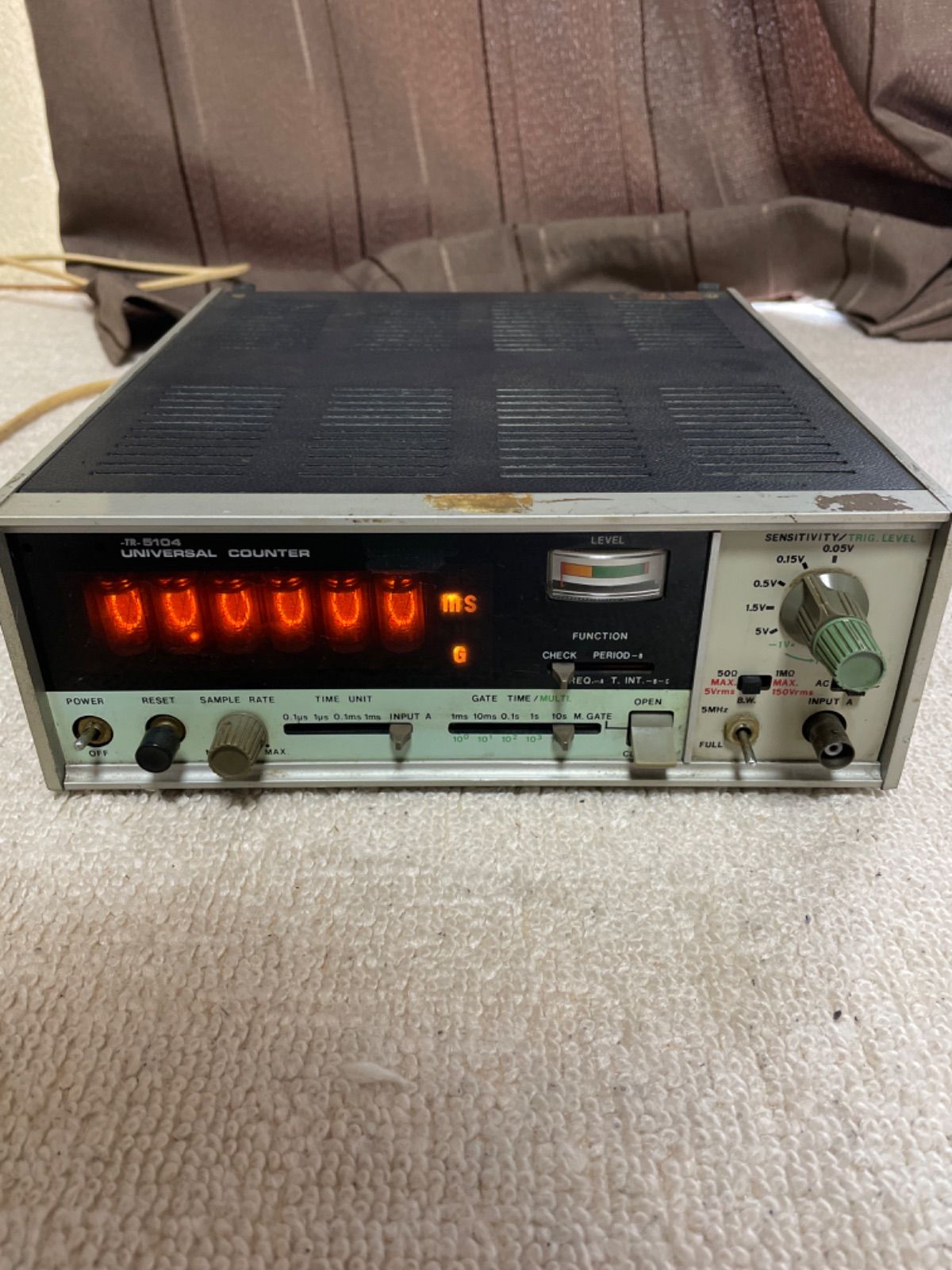 ユニバーサルカウンター -TR-5104 ADVANTESTアドバンテスト（タケダ