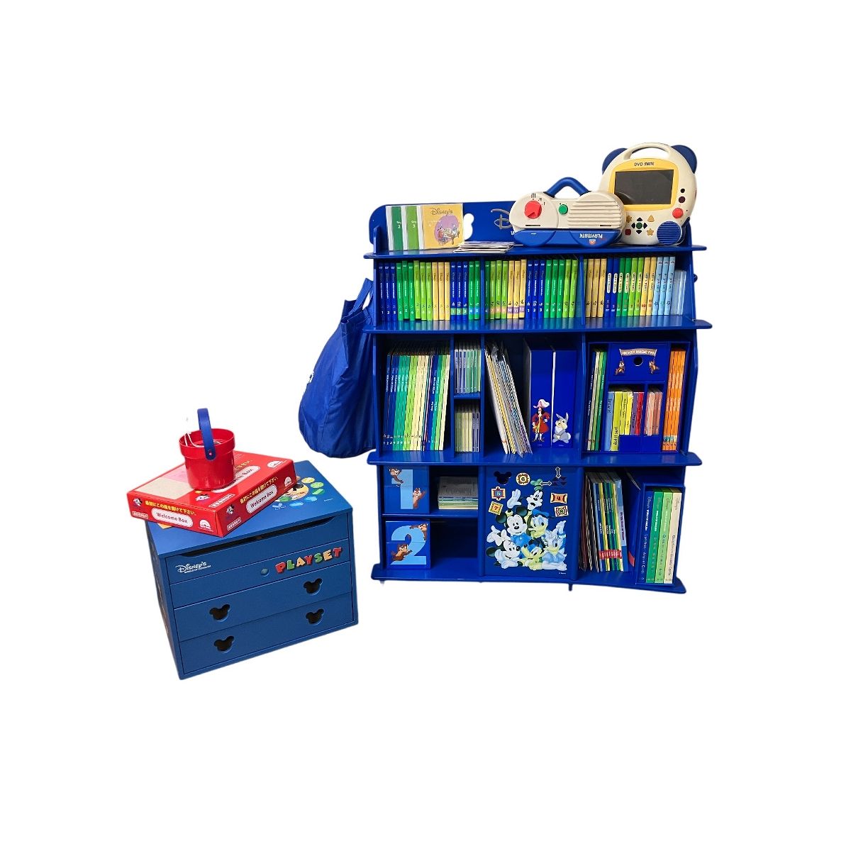 DWE ディズニーワールドオブイングリッシュ 2015年頃 MTDSG 英語 教材 ジャンク S10486806