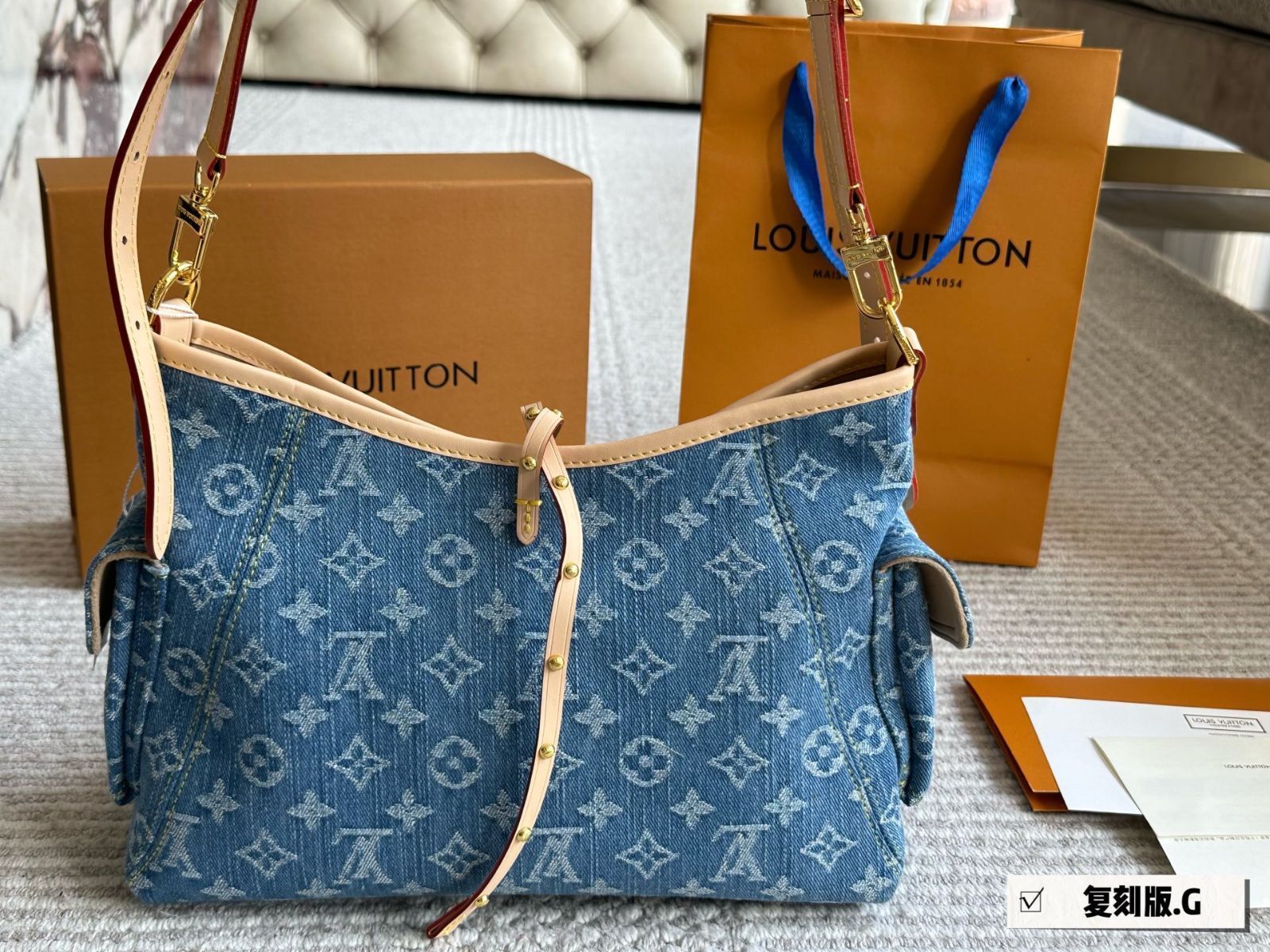 今日特価】Louis Vuitton CarryAll Dark MM ルイ・ヴィトン