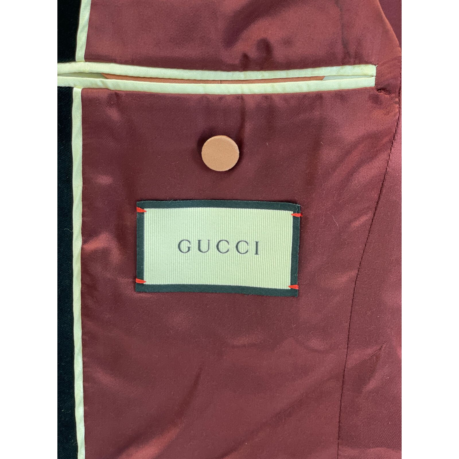 GUCCI グッチ ブラック エンブロダイアリー モナコジャケット 16WBF0 44