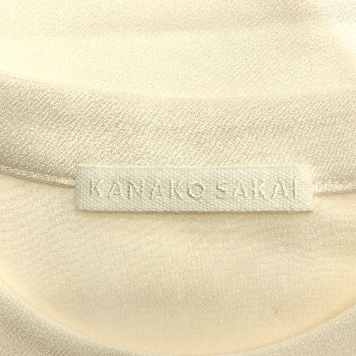 トップス KANAKO SAKAI SATIN BODYSUIT レディース】SATIN BODYSUIT | KANAKO SAKAI(カナコ サカイ