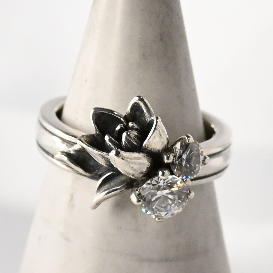 研磨済】KONRON シュアハピネス リング 9号 KRR0448-Cz 指輪