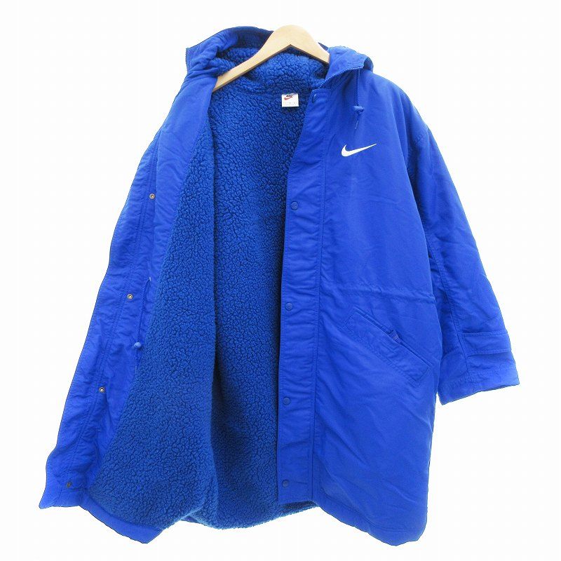 ナイキ NIKE ベンチコート 裏ボア ヴィンテージ 銀タグ フード L
