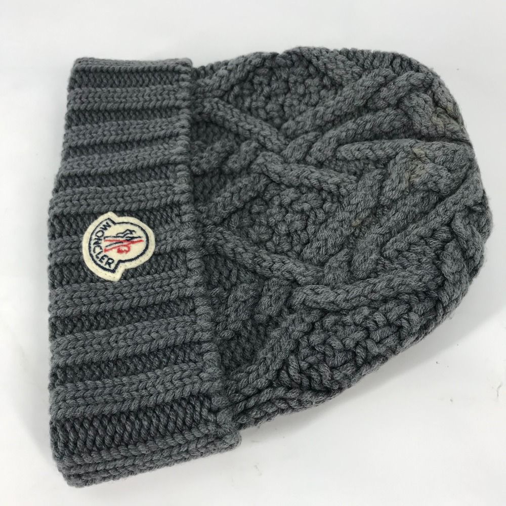 新品未使用 MONCLER モンクレール ニット帽 ロゴワッペン エコファー 楽天市場】モンクレール ニットキャップ（バッグ・小物