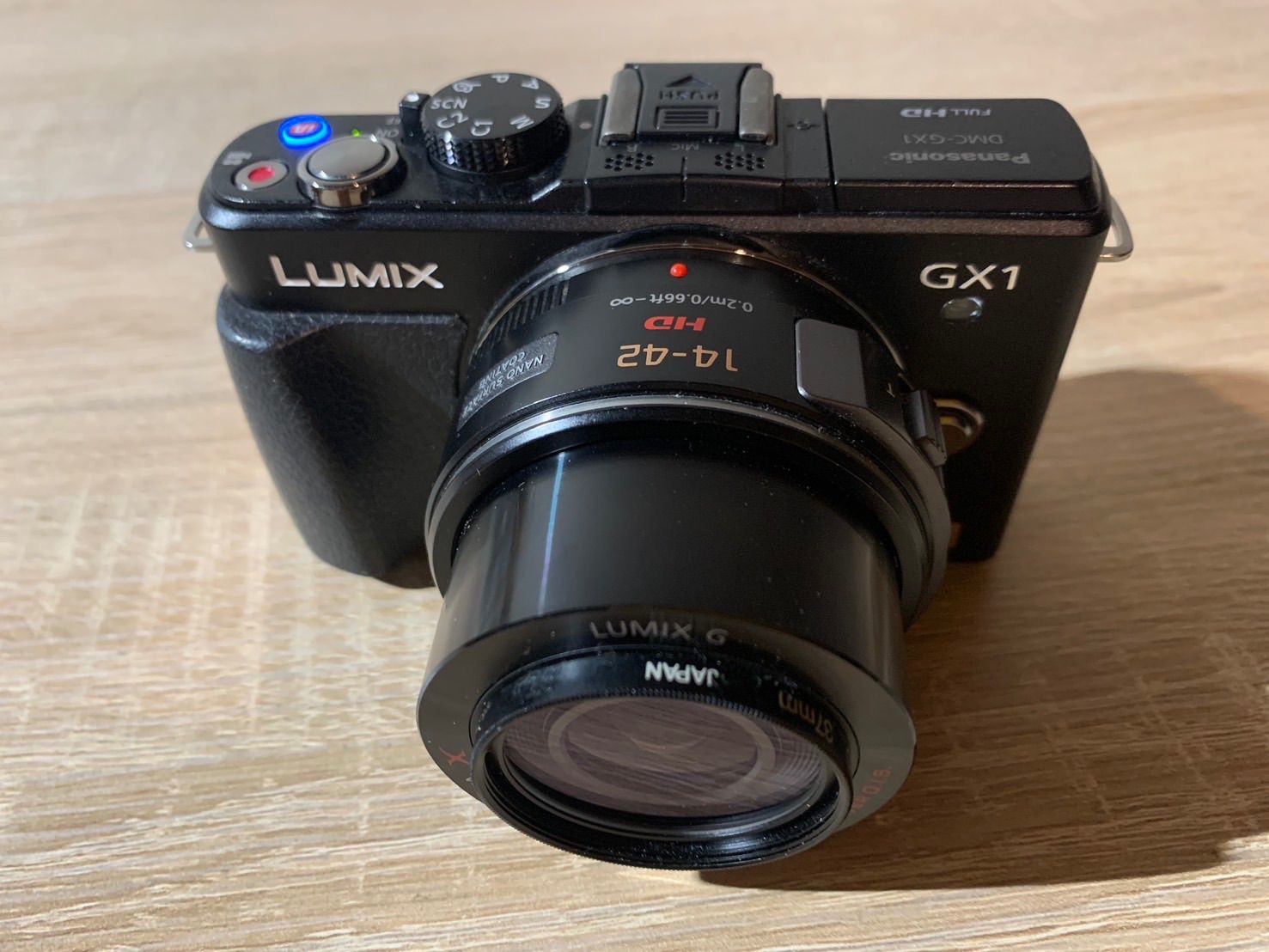 5286 Panasonic Lumix GX1 ブラック デジカメ Panasonic LUMIX DMC-GX1