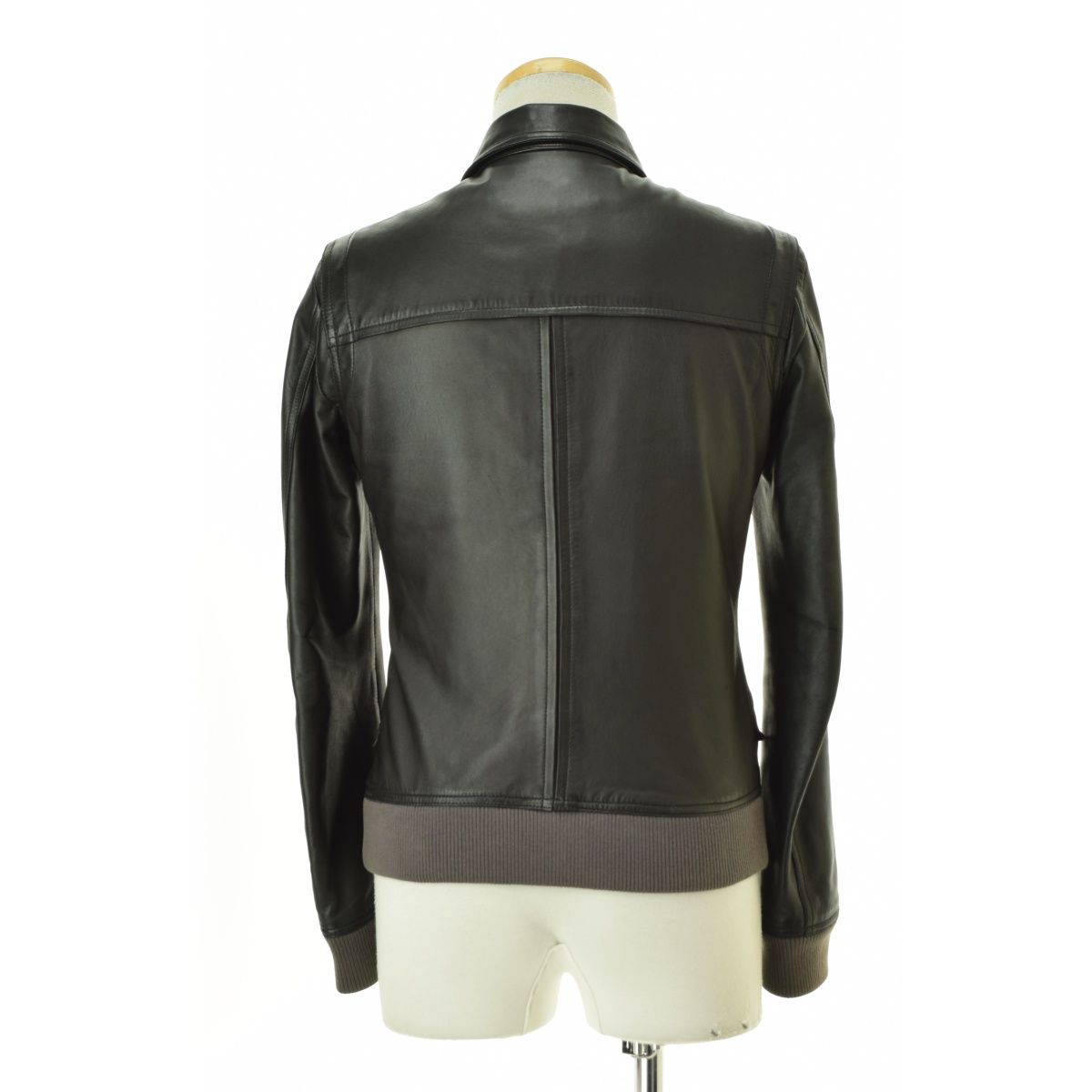 FACTOTUM ファクトタム 黒 レザージャケット シングルライダース