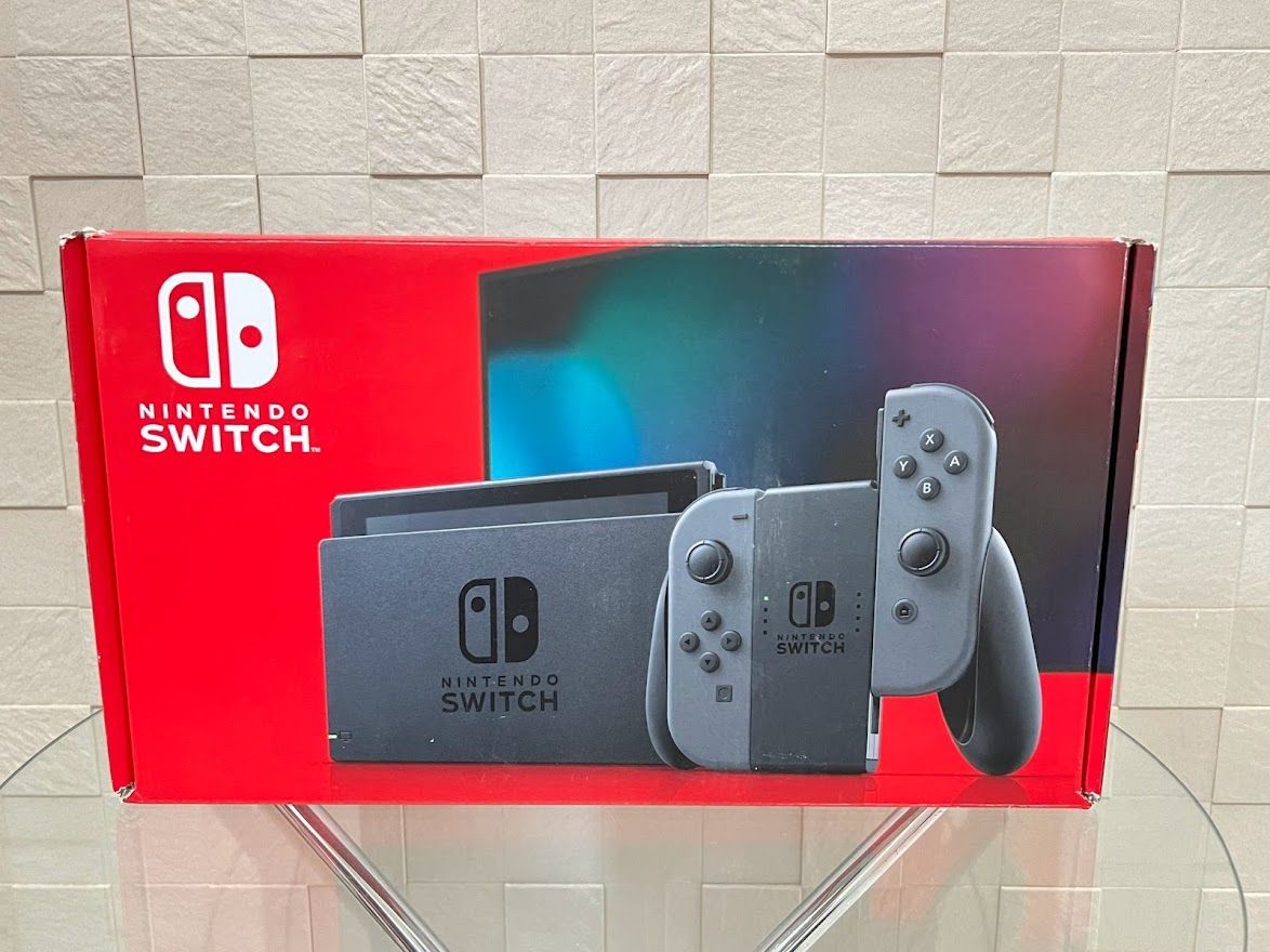 付属品全て有】Nintendo Switch グレー・ブラック | www