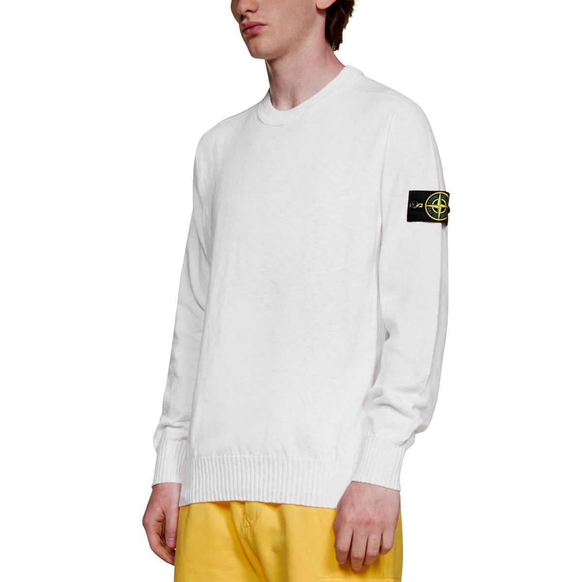 12 STONE ISLAND ストーンアイランド 7615524B0 V0001 ホワイト サマー 