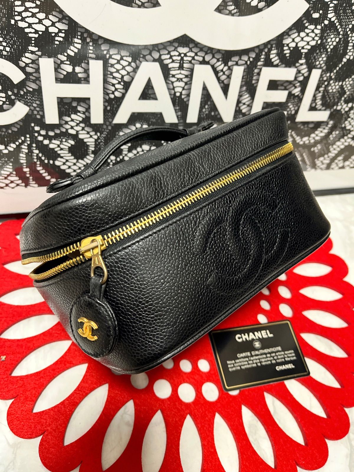 ◇◇ 極美品 CHANEL ☆ シャネル バニティ ヴァニティ バッグ-