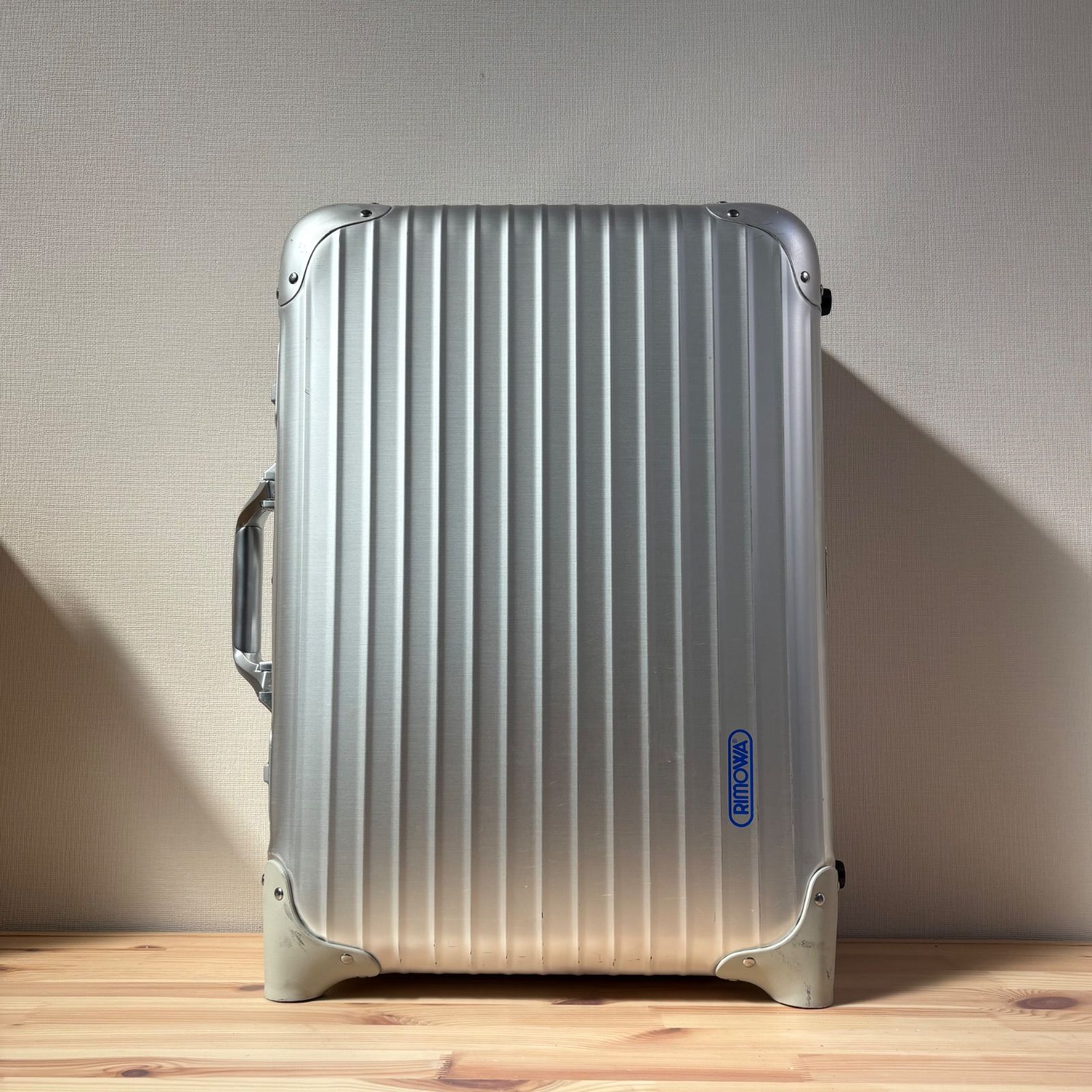 青ロゴ RIMOWA TOPAS CABIN TROLLEY 32L リモワ トパーズ 2輪トロリー キャリーケース