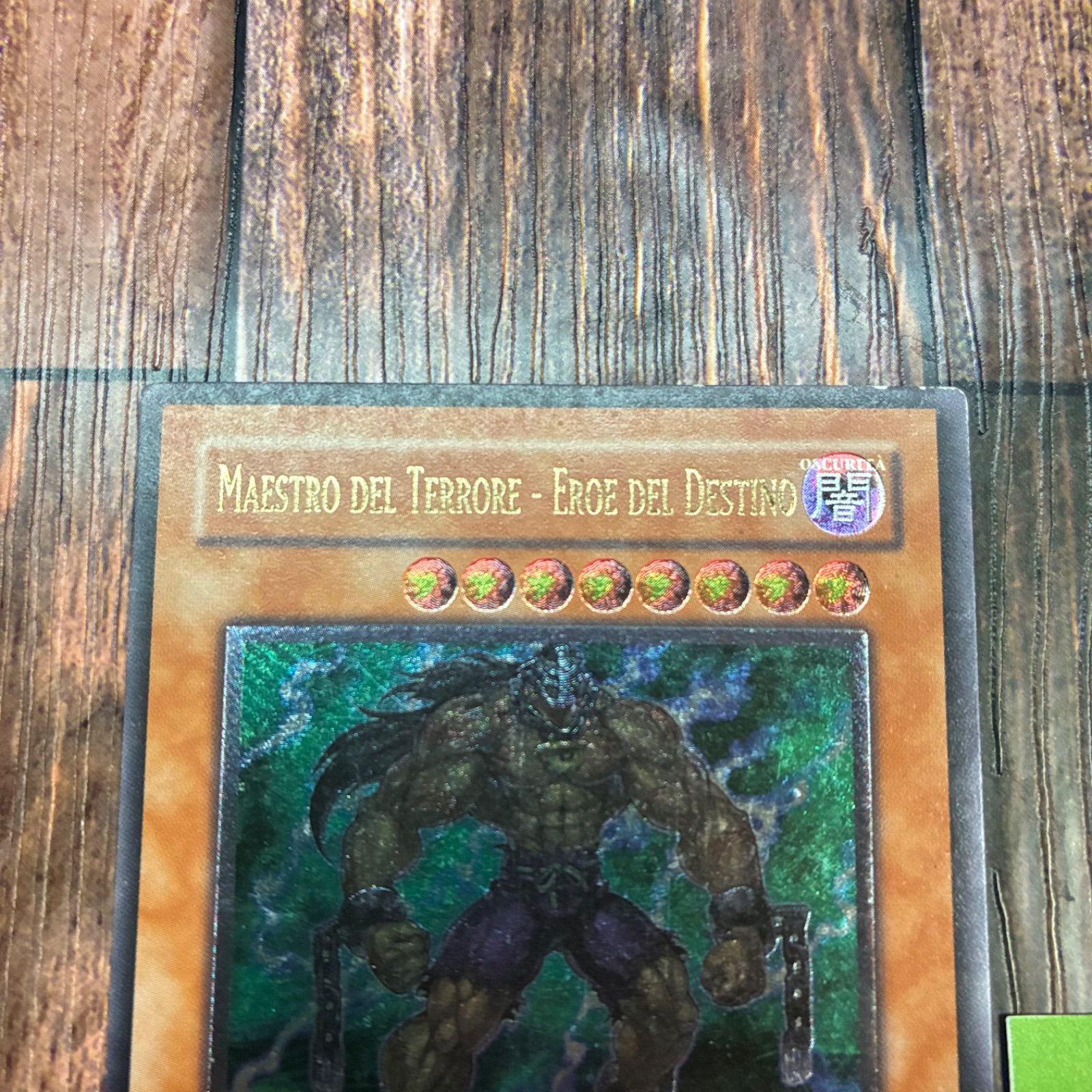 遊戯王 イタリア版 EU版 Ｄ ＨＥＲＯドレッドガイ レリーフ