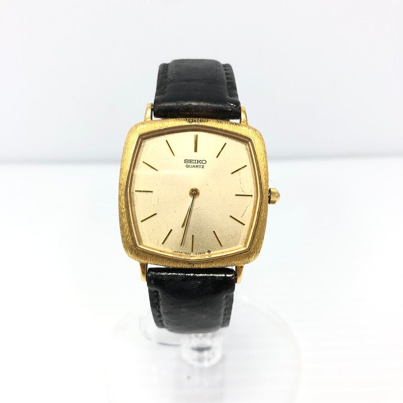 品 SEIKO セイコー K18 QUARTZ WRIST WATCH 7820-5280 クォーツ リストウォッチ アナログ 腕時計 197-250512-hi-20-tag