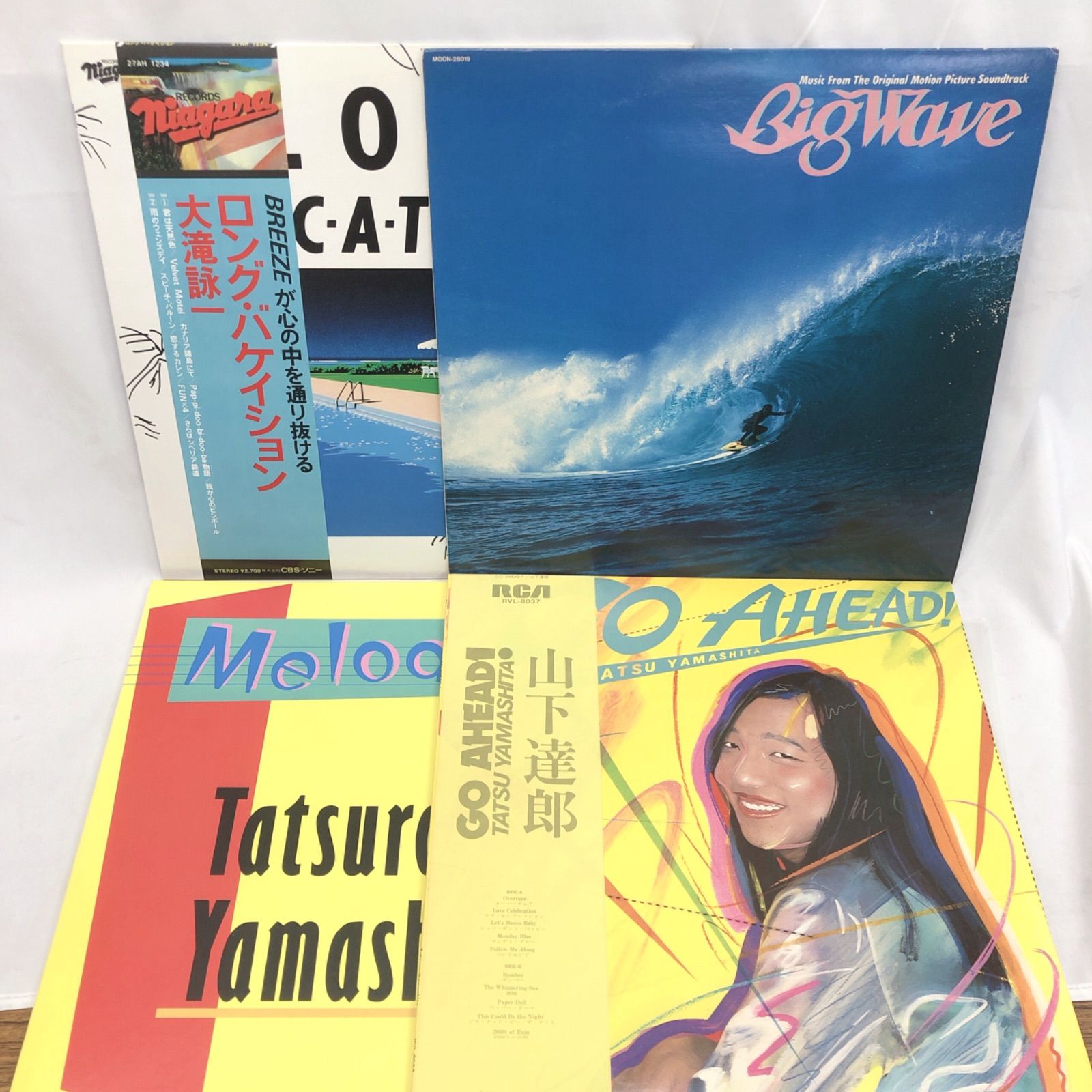 山下達郎 / 大滝詠一 レコードまとめ LP4枚 - メルカリ