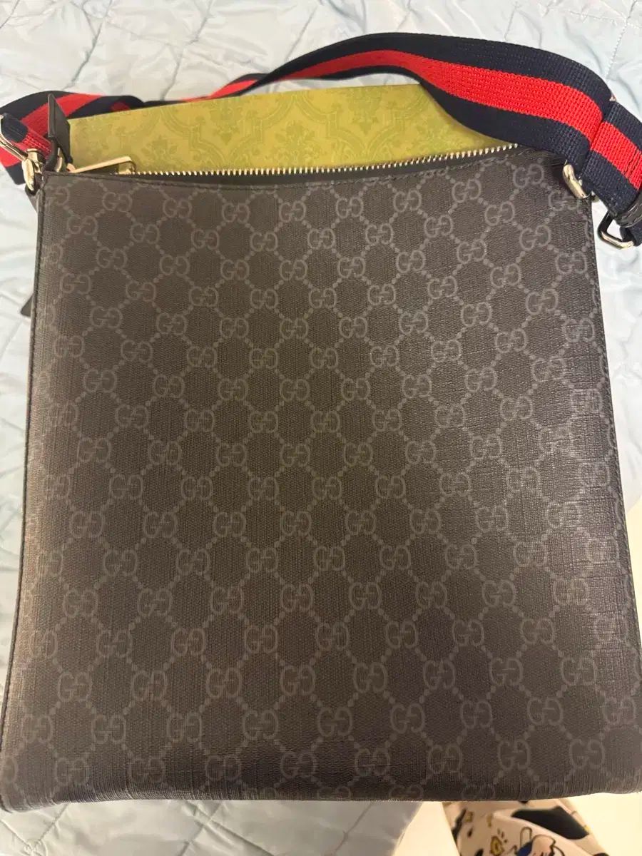 GUCCI グッチ GG メッセージバック ミディアム 男性用クロスボディバッグ 474137