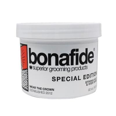 ボナファイド ポマード エディション 907g 整髪料 水性 ワックス グリース スタイリング ヘアセット bonafide