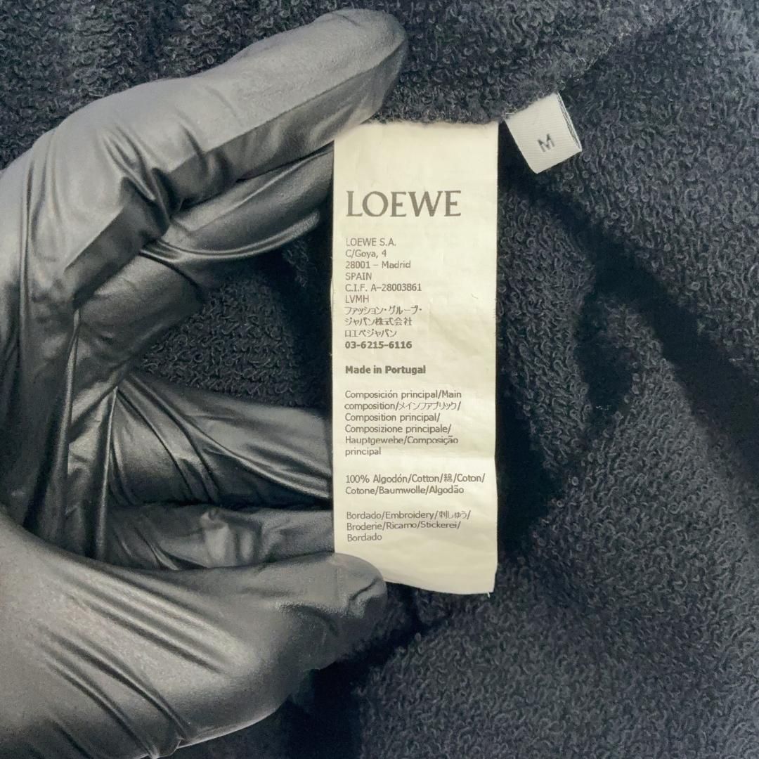 美品】Loewe アナグラム 刺繍 パーカー フーディー - メルカリ