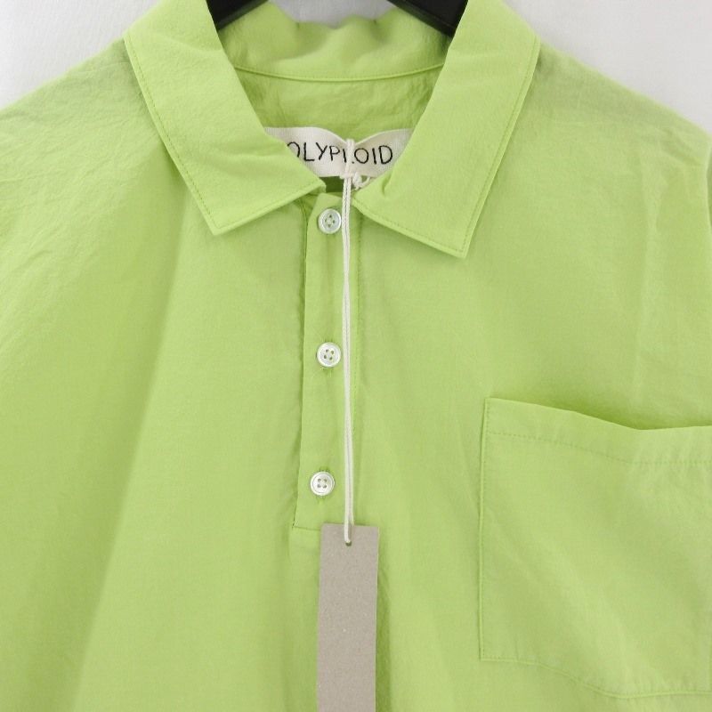 未使用 POLYPLOID ポリプロイド CLASSIC POCKET SHIRT B B-5-003