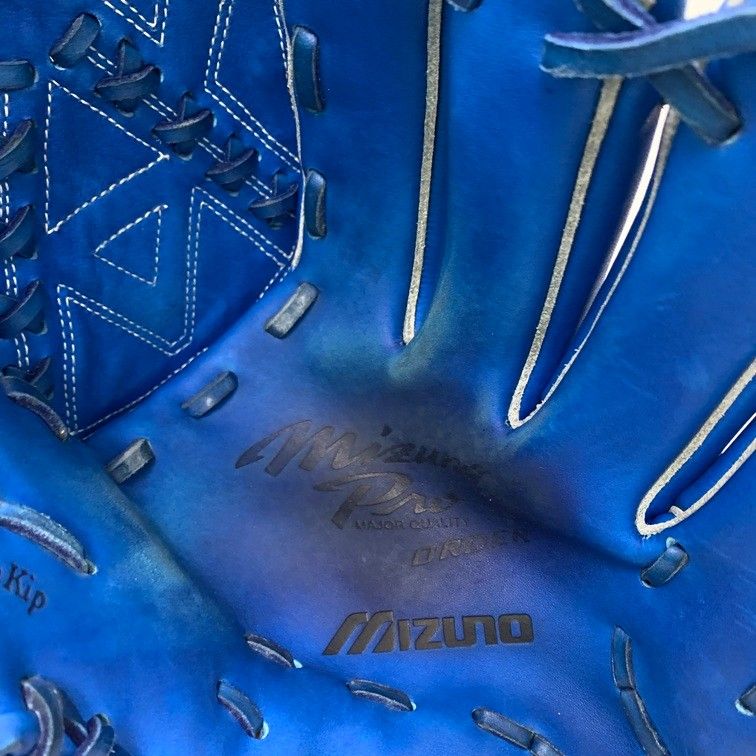MIZUNO - 中古品 ミズノ MIZUNO ミズノプロ 硬式 投手用オーダーグローブ 刺繍入り 4179 mizuno ミズノプロ投手用 刺繍有り 中古品 中古品 ミズノ MIZUNO