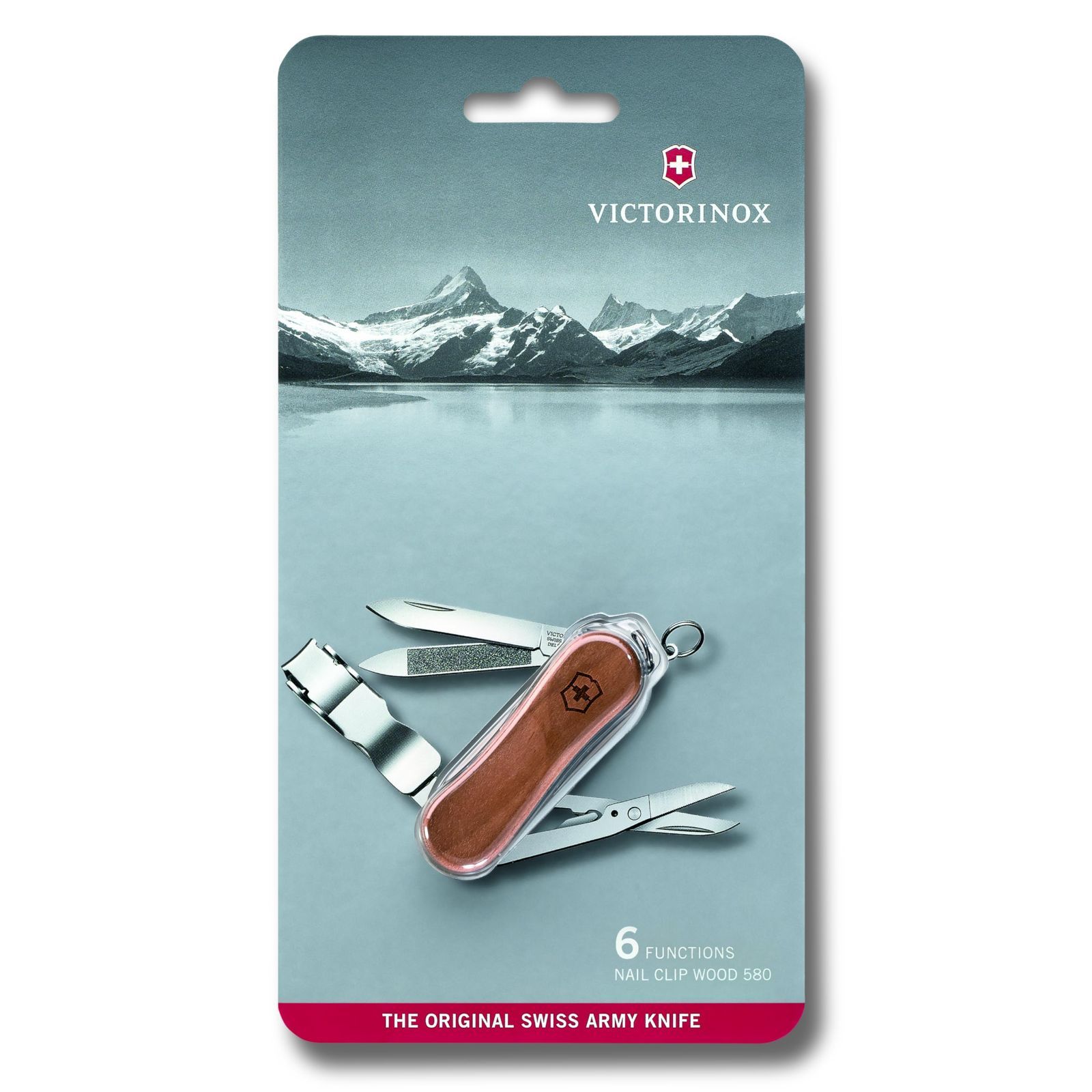  数量 ビクトリノックス ネイルクリップ 580 ウッド 爪切り つめきり つめそうじ付き つめやすり搭載 8機能 防災グッズ 救急 ステンレス鋼 さびにくい コンパクト 0.6461.63 爪切り 衛生日用品
