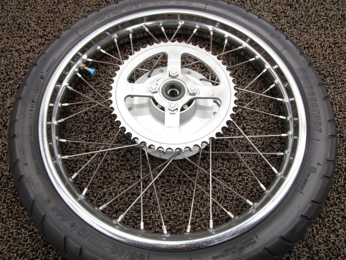 RZ50 リアホイール スプロケット ブレーキドラム □A1427 TAKASAGO RA02J ヤマハ A106E キャブ車 12V