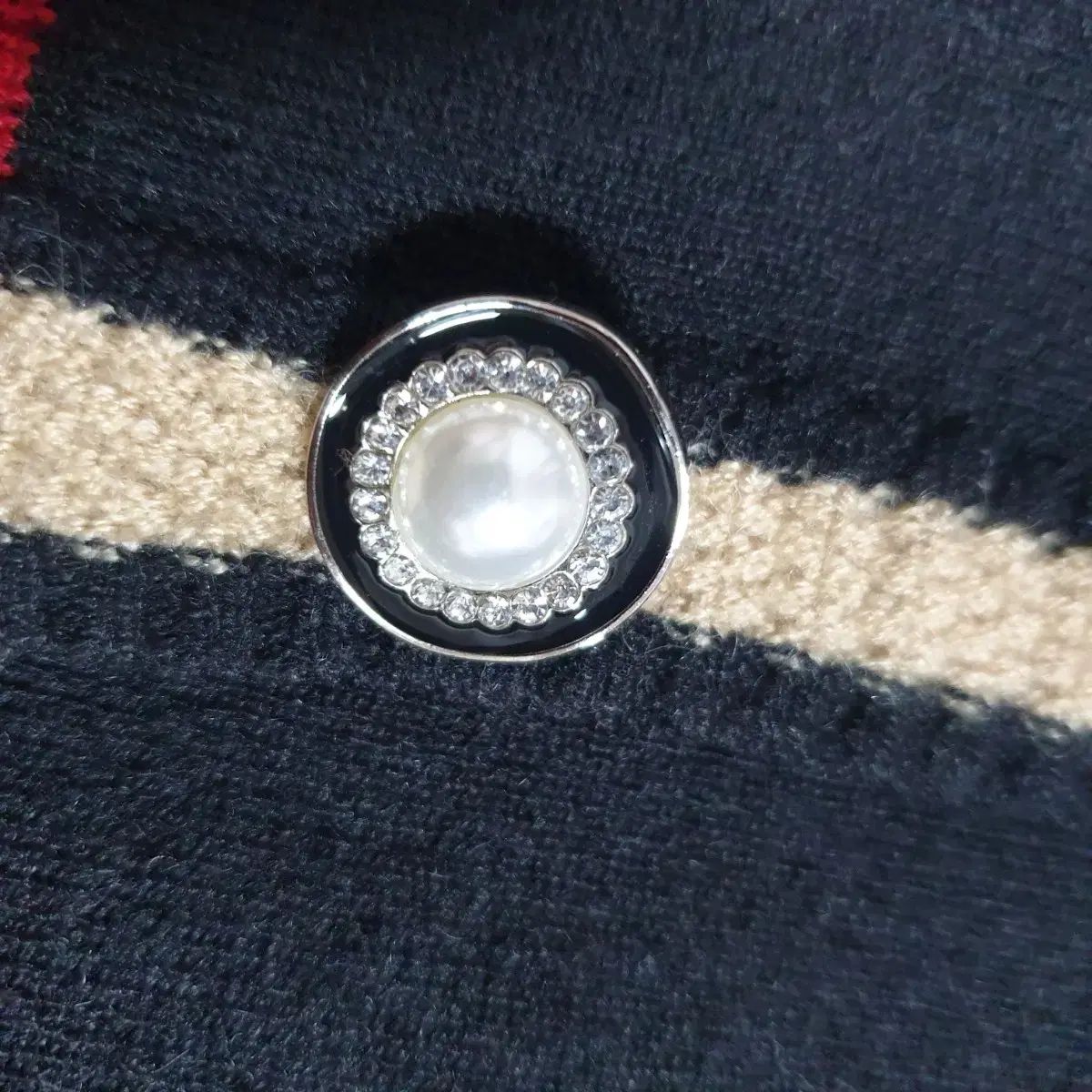 存在感のある RENEEVON レニボン パール ボタン ニット ワンフィット 送料無料の商品多数!