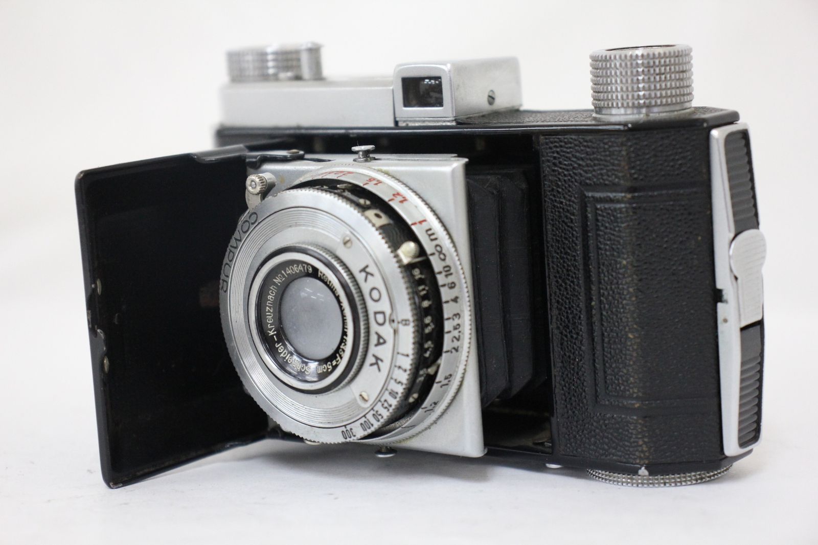 【訳あり品】 コダック Kodak Retina Xenar 5cm F3.5 蛇腹カメラ e2411