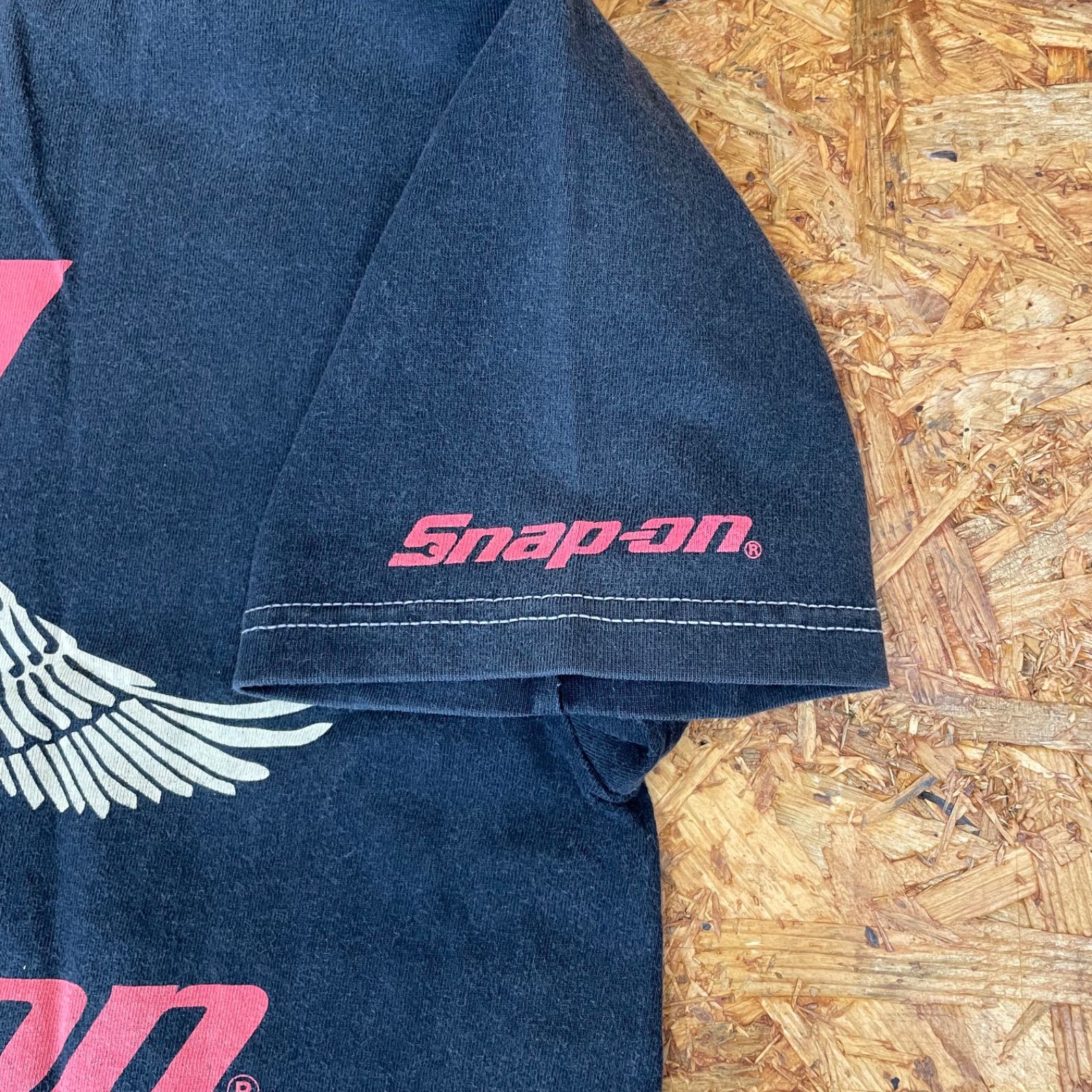 日本製 THE FLAT HEAD × Snap-on コラボTシャツ 38 ブラック フラットヘッド スナップオン 半袖 ショートスリーブ  カットソー ヴィンテージ 古着 USED MADE IN JAPAN - メルカリ