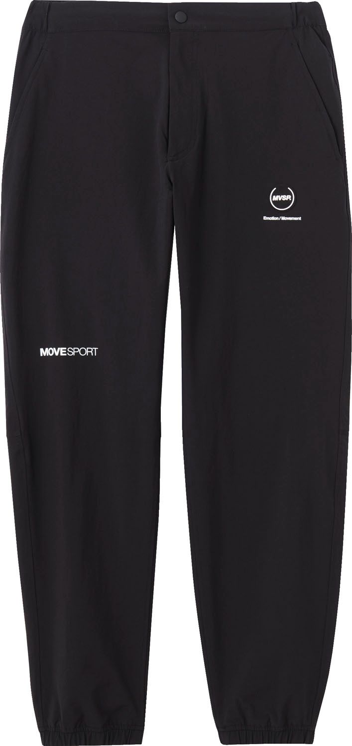 ムーブスポーツ MOVESPORT 4WAYストレッチナイロン イージージョガーパンツ 接触冷感 DMMXJG13 NV ネイビー