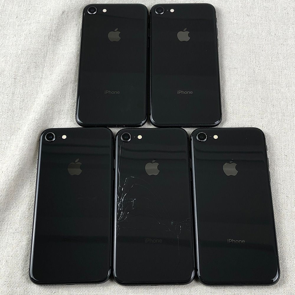◇ジャンク品◇【5点セット・SIMロック解除済】Apple iPhone 8