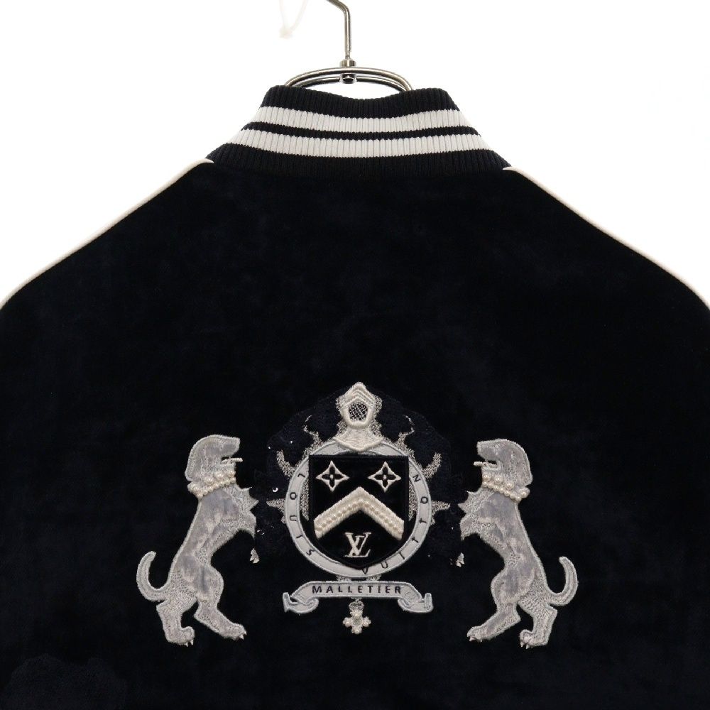 LOUIS VUITTON (ルイヴィトン) 25SS パールボタン デニムベルベット