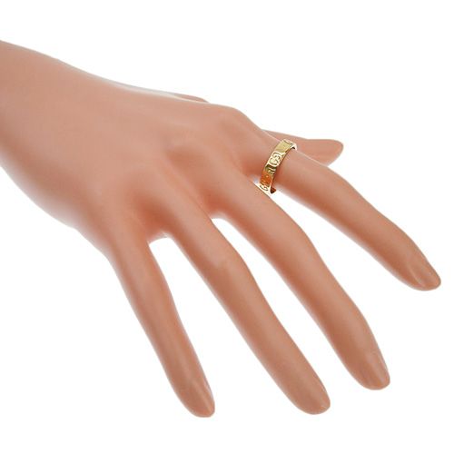 GUCCI(グッチ) アイコン リング 660070 K18 イエローゴールド YG  