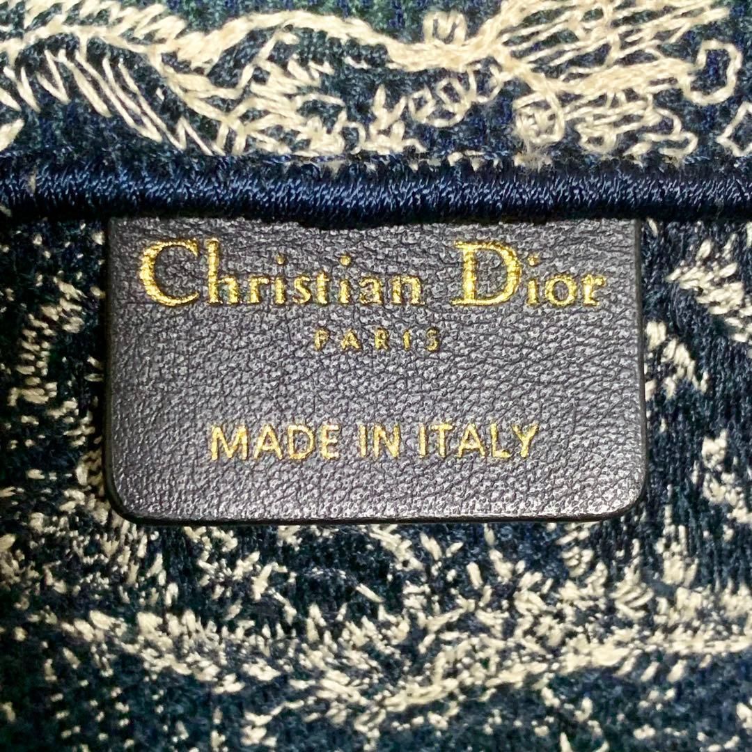 クリスチャンディオール ブックトート ミディアム トワルドゥジュイ