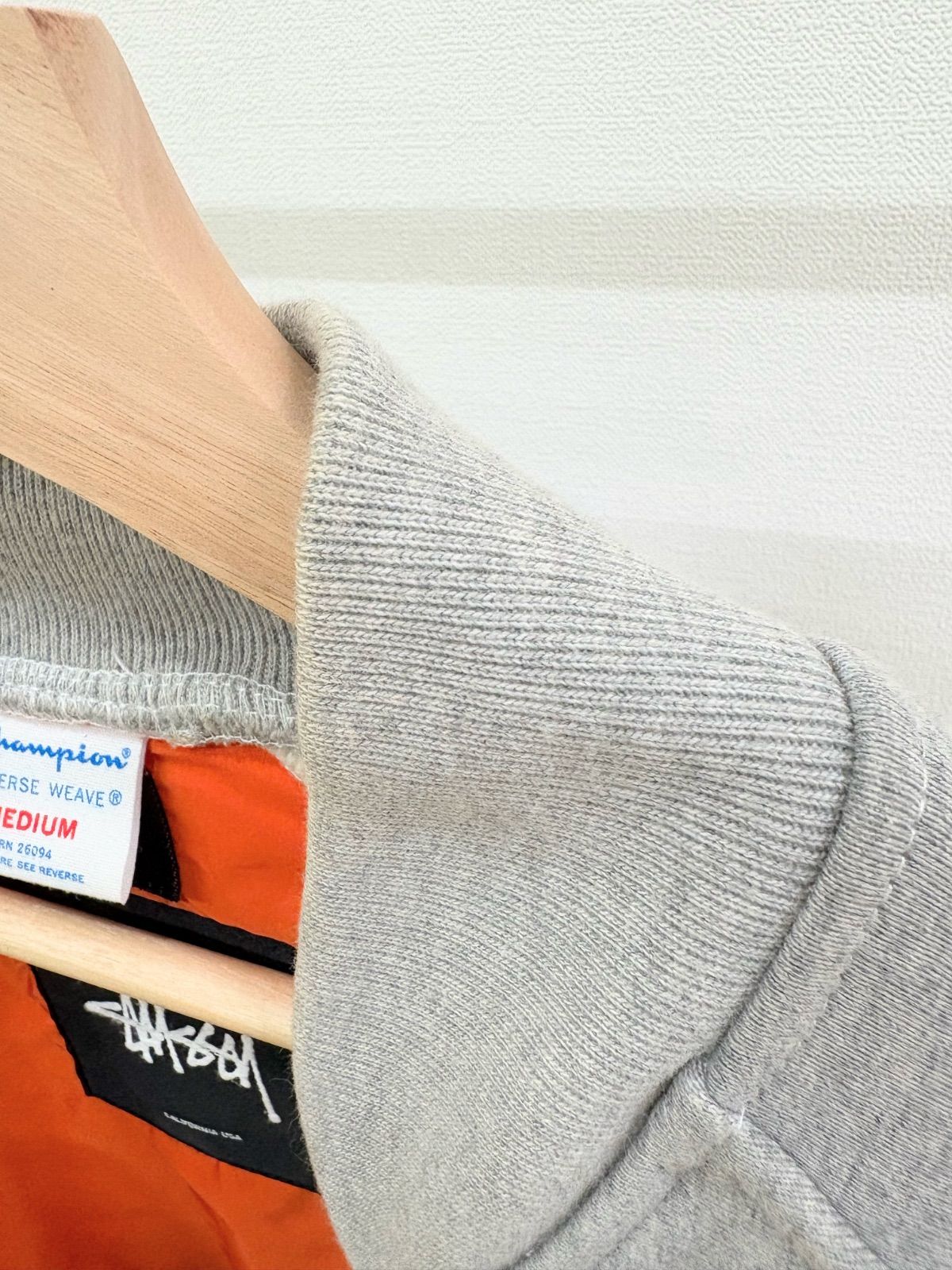 Stussy× Champion MA-1 Stussy MA-1 Jacket BK | Orfeo